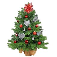 LAALU Christmas tree decorated - HEART OF THE WIND, 43 ornaments, 60 cm - Christmas Tree