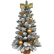 LAALU Christmas tree decorated - Christmas tree, 24 ornaments, 60 cm - Christmas Tree