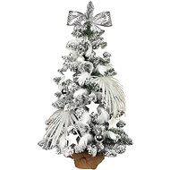 LAALU Christmas tree decorated - POLAR WHITE, 32 ornaments, 75 cm - Christmas Tree