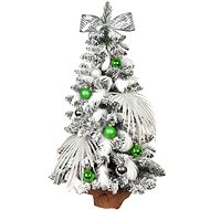LAALU Christmas tree decorated - POLAR GREEN, 41 ornaments, 75 cm - Christmas Tree