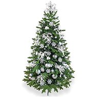 LAALU Christmas tree decorated - WHITE CHRISTMAS, 159 ornaments, 270 cm - Christmas Tree