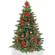 LAALU Christmas tree decorated - CHRISTMAS STARS, 136 ornaments, 270 cm - Christmas Tree
