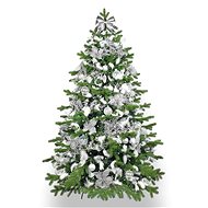 LAALU Christmas tree decorated - KING WINTER, 132 ornaments, 270 cm - Christmas Tree