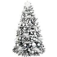LAALU Christmas tree decorated - POLAR WHITE, 139 ornaments, 270 cm - Christmas Tree
