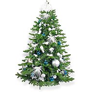 LAALU Christmas tree decorated - POLAR BLUE II, 133 ornaments, 150 cm - Christmas Tree