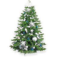 LAALU Christmas tree decorated - POLAR BLUE II, 133 ornaments, 180 cm - Christmas Tree
