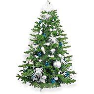LAALU Christmas tree decorated - POLAR BLUE II, 163 ornaments, 270 cm - Christmas Tree