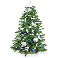 LAALU Christmas tree decorated - POLAR BLUE II, 215 pcs ornaments, 450 cm - Christmas Tree
