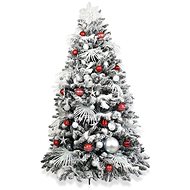 LAALU Christmas tree decorated - POLAR RED, 133 ornaments, 210 cm - Christmas Tree