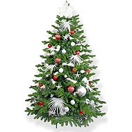 LAALU Christmas tree decorated - POLAR RED II, 133 ornaments, 150 cm - Christmas Tree