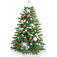 LAALU Christmas tree decorated - POLAR RED II, 133 ornaments, 180 cm - Christmas Tree
