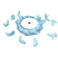 LAALU Feathers on wire light blue 6 m - Christmas Decoration