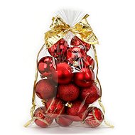 LAALU Christmas decorations - balls, red, diameter 6 cm, 20 pcs - Christmas Ornaments