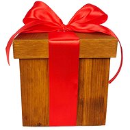 DELUXE wooden box walnut 17 x 17 cm - Garden Bbox