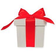 LAALU Krabička DELUXE dřevěná bílá 17 x 17 cm - Small Gift Box