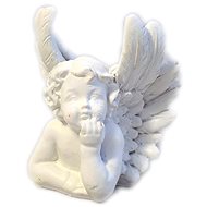 Angel bust white 8 cm - Decoration