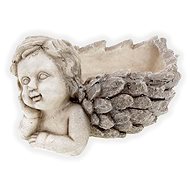 Angel with pot hole 35 x 28,5 x 16 cm - Decoration