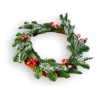 LAALU Christmas wreath - snowy, 34 cm - Wreath