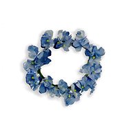 Wreath with blue flowers 10 cm - Decoration