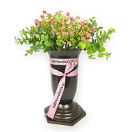 Vase with eucalyptus puget 35 x 23 cm - Decoration