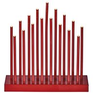 LAALU LED candle holder red 29 cm - Candlestick