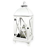 LAALU Lucerna velká bílá 80 x 32 cm - Lantern