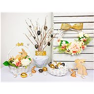 Set of 42 decorations GOLDEN DASH - Easter Decoration