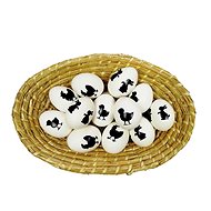 Set of 12 decorations: easter eggs 12 pcs - Easter Decoration