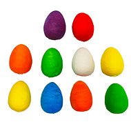 Set of 10 eggs: coloured eggs 2,5 cm - Easter Decoration