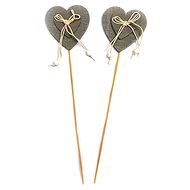 Set of 2 decorations: hearts 26 x 6,5 cm - Easter Decoration
