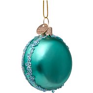 LAALU Christmas decorations - macaroon, glass, 7 cm - Christmas Ornaments
