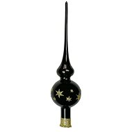 LAALU Christmas tree topper, dark brown with stars, 25 cm - Christmas Ornaments