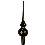 LAALU Christmas tree topper, dark brown glossy, 25 cm - Christmas Ornaments