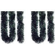 LAALU Christmas decorations - chain, black/green, 2,7 m, 2 pcs - Christmas Decoration