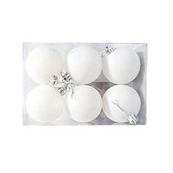 LAALU Christmas decorations - balls, white, diameter 4 cm, 12 pcs - Christmas Ornaments