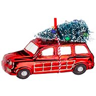 LAALU Christmas ornaments - car with tree, 11 cm - Christmas Ornaments