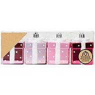 LAALU Christmas ornaments, pink matt/gloss, 6,5 cm, 4 pcs - Christmas Ornaments