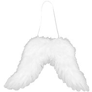 LAALU Christmas decorations - wings, white, 36 x 28 cm, 2 pcs - Christmas Ornaments