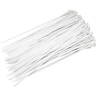 LAALU Set of 100: Tightening tapes for ornaments 2,5 x 100 mm white - Cable Ties