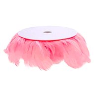 LAALU Feathers on wire dark pink 6 m - Christmas Decoration
