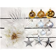 LAALU Christmas decorations - set POLAR GOLD, for trees 300 - 600 cm - Christmas Ornaments