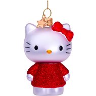 LAALU Christmas decorations - Hello Kitty, red, diameter 9 cm - Christmas Ornaments