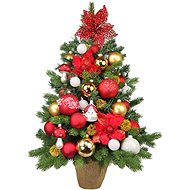 LAALU Christmas decorations - set PREMIUM RED, for trees up to 100 cm - Christmas Ornaments