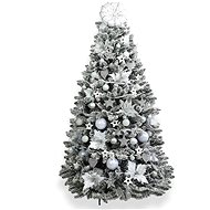 LAALU Christmas tree decorated - THREE TINY STARS, 136 ornaments, 180 cm - Christmas Tree
