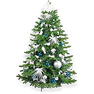 LAALU Christmas tree decorated - POLAR BLUE II, 215 ornaments, 360 cm - Christmas Tree