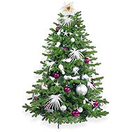LAALU Christmas tree decorated - POLAR PINK II, 133 ornaments, 180 cm - Christmas Tree