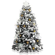 LAALU Christmas tree decorated - POLAR GOLD, 222 ornaments, 300 cm - Christmas Tree