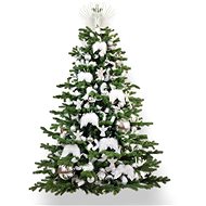 LAALU Christmas tree decorated - ANGEL WINGS, 136 ornaments, 270 cm - Christmas Tree