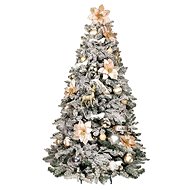 LAALU Christmas tree decorated - DEEP TONES, 86 ornaments, 180 cm - Christmas Tree