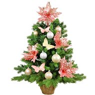 LAALU Christmas tree decorated - POMPADURKA, 35 ornaments, 75 cm - Christmas Tree